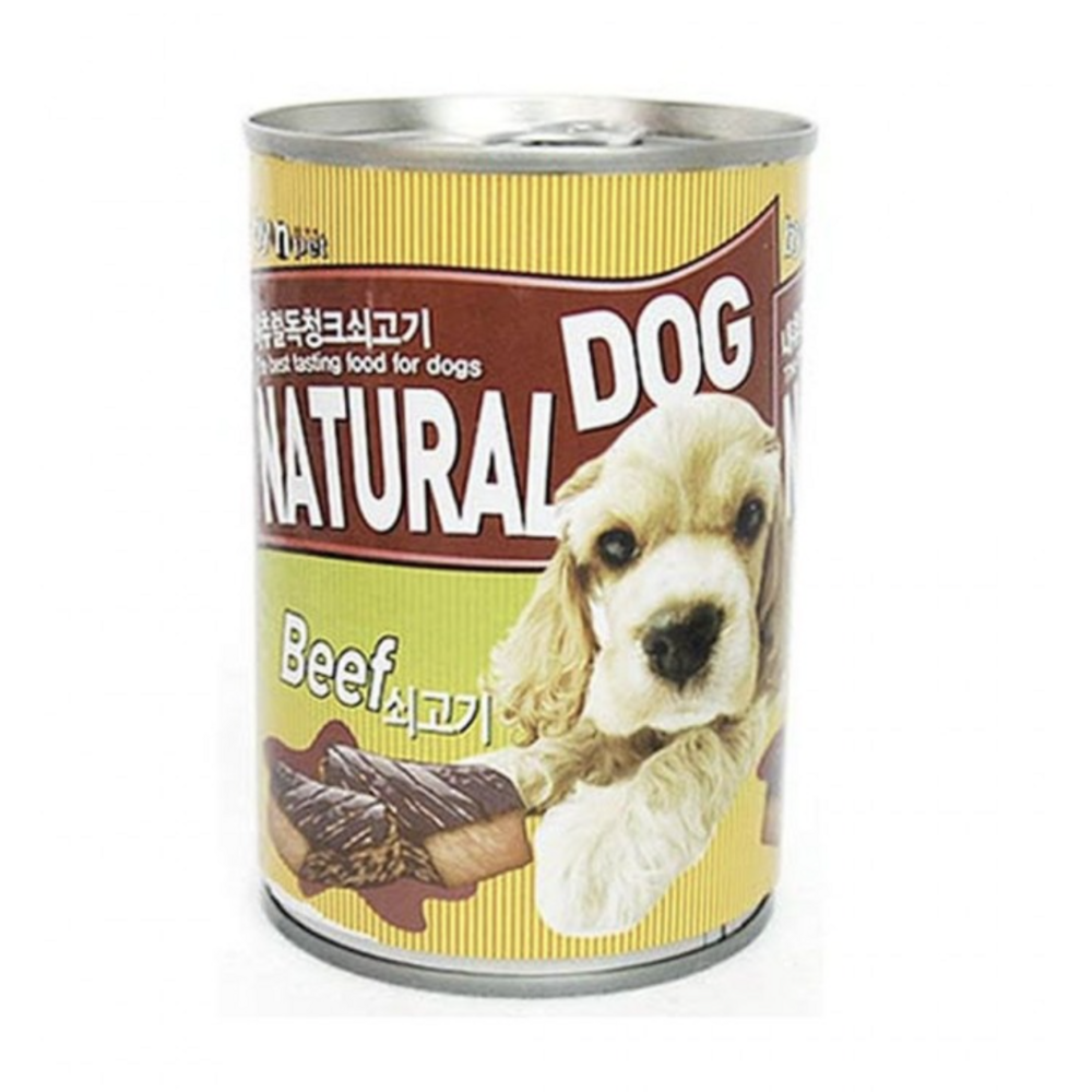 펫리프 소고기 쇠고기 캔 400g X3개 강아지 간식, 3개